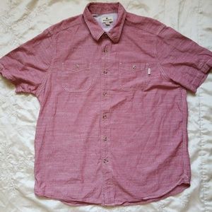 Woolrich Men's Casual Button Down Shirt - Red